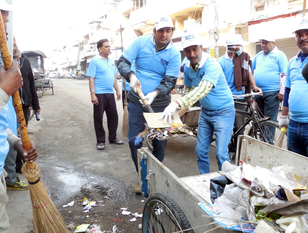Bunge India & Traders Association launch Swachh Bharat Abhiyan at Patiala Gur Mandi Kiryana Market