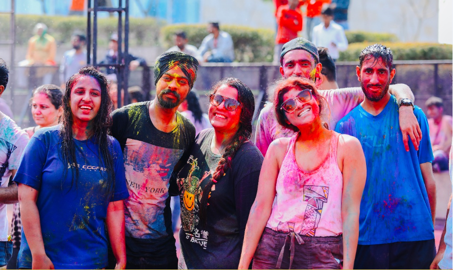 Holi Party held at VR Punjab