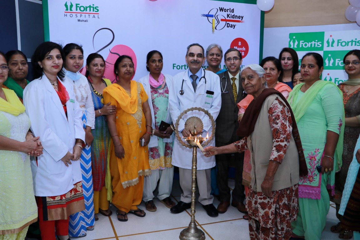 Fortis Mohali Salutes Super Women on World Kidney Day