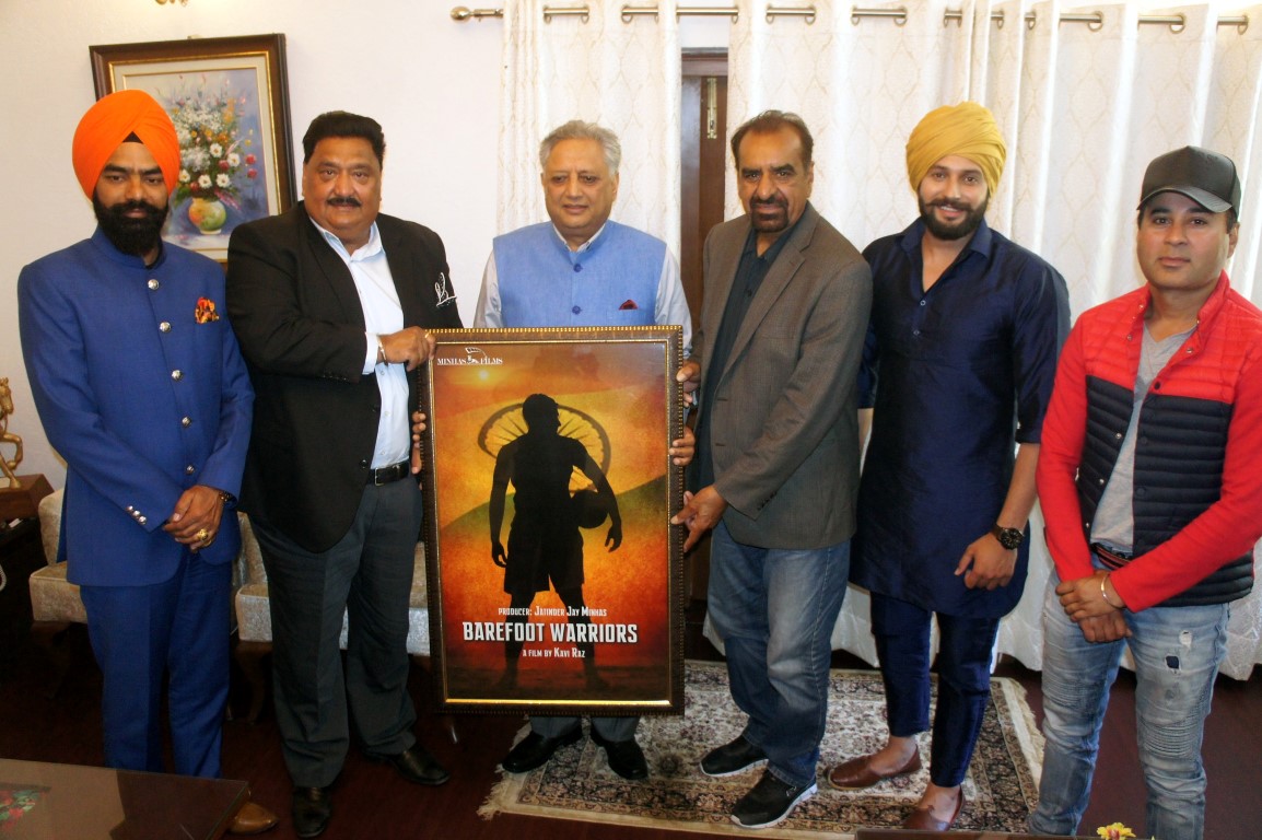 Indo American venture – ‘Barefoot Warrior’ aims to enthusiast youth of Punjab : Producer Jatinder Minhas