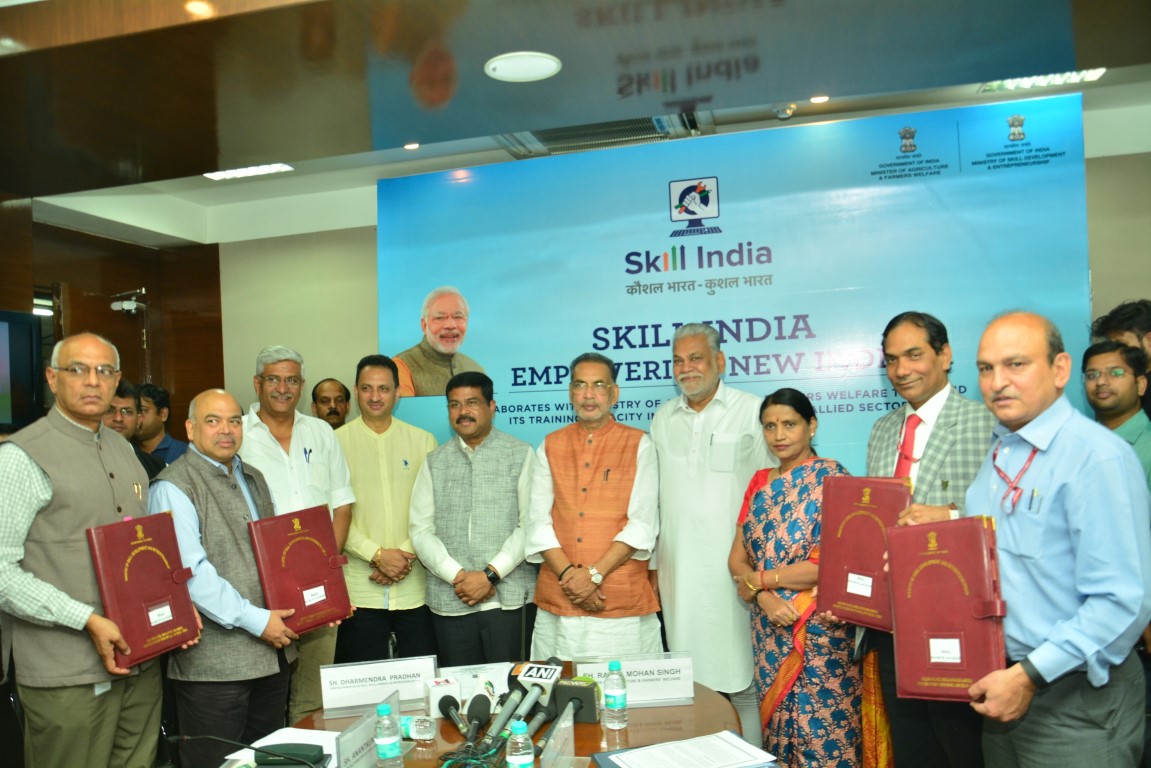 Skill India partners with Ministry of Agriculture & Farmers Welfare to empower rural youth through scalable skilling
