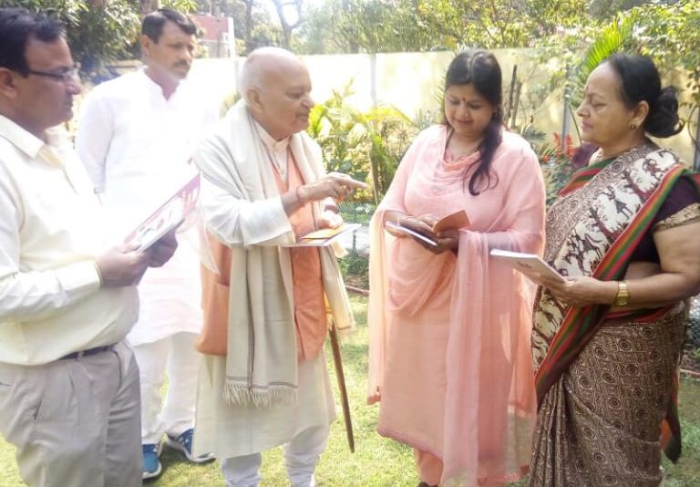 Adhyatma Sanskriti Ratna Sri Rao Vijay Prakash Singh discussed cultural heritage with Haryana Cabinet Minister Kavita Jain
