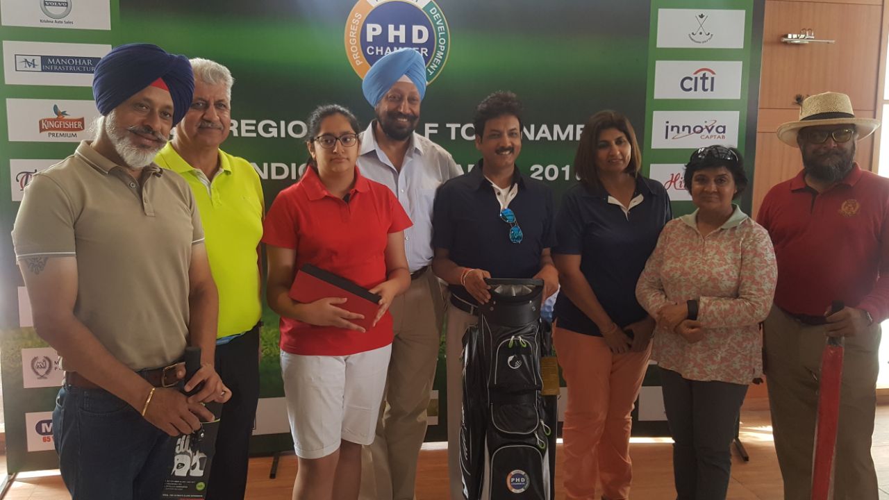 Dr Ranjeet Mehta wins the PHD Regional Golf Tournament