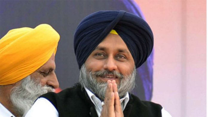 Sukhbir Badal thanks Nitin Gadkari for slew of projects given to Punjab by the NDA govt.