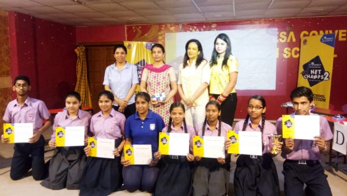 Connect Net Champs Edition 2: Intra-School Competition staged at St Teresa Convent School Panchkula