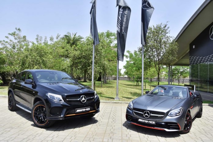 New Mercedes-AMG GLE 43 4MATIC Coupe ‘OrangeArt’ and SLC 43 ‘RedArt’ Editions launched