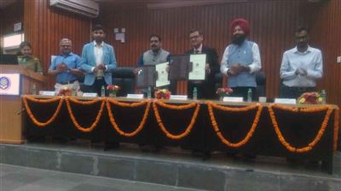 NIELIT signed MoU with IKG PTU to provide skill and industrial oriented training to students