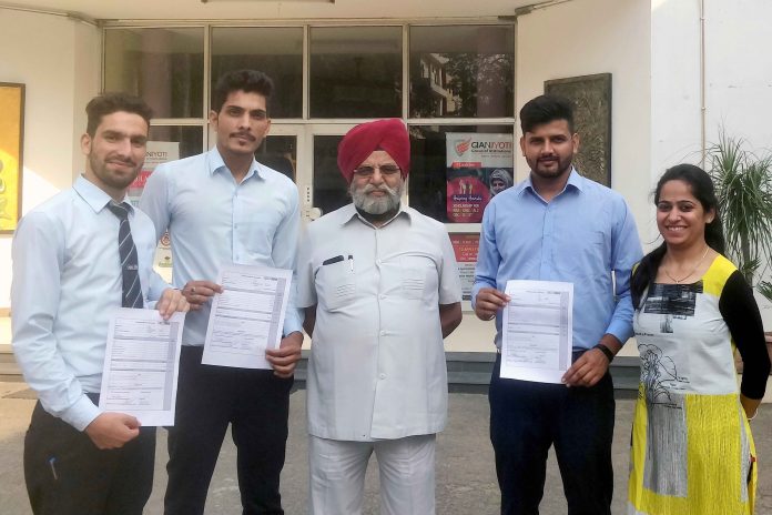 Students of Gian Jyoti got placed in HDB Package of 3.5 Lakh