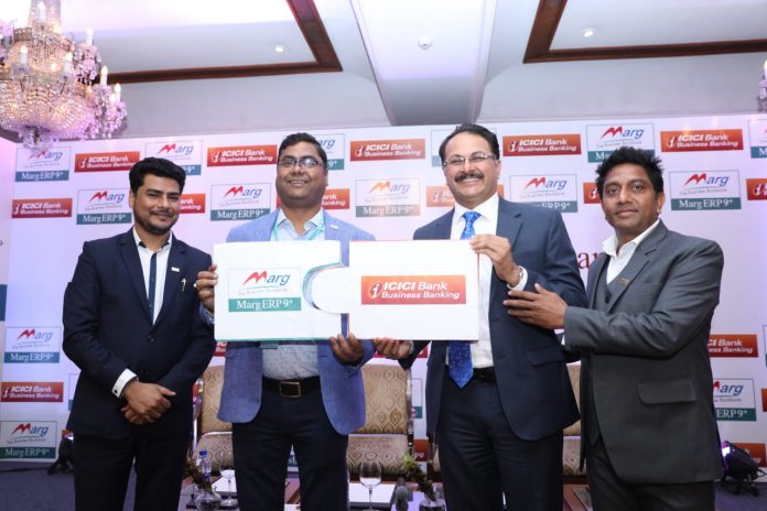 MARG ERP Limited partners with ICICI Bank