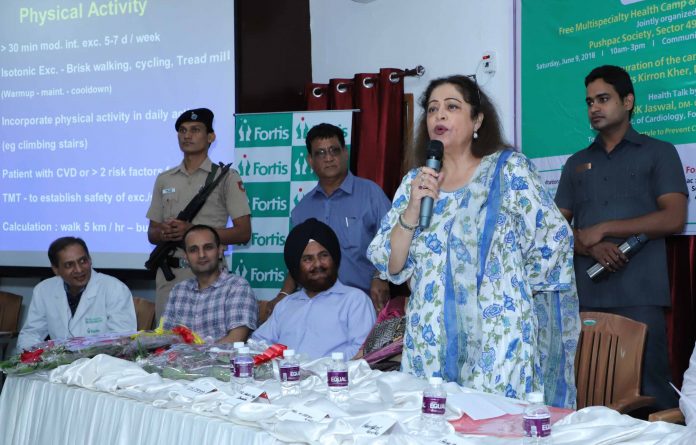 Fortis Organizes Free Multispecialty Health Camp & Awareness Talk