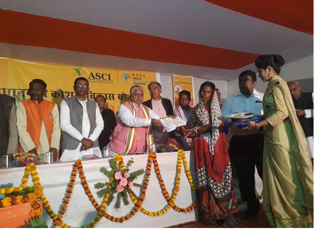 Certificates distributed to successful trainees of PMKVY- RPL in Agriculture