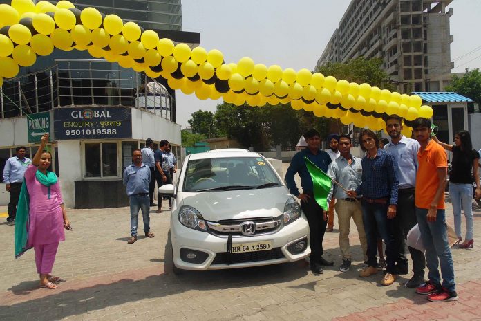 100 OTY Cabs flagged off in Tricity