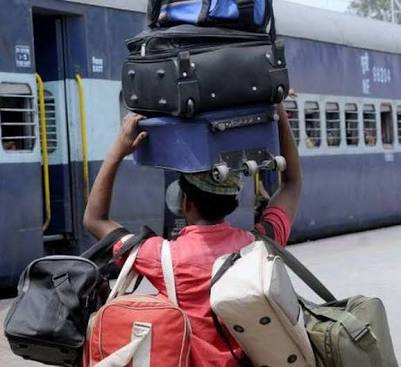 You may have to pay fine for carrying excess luggage in trains