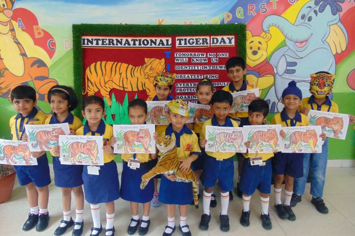 International Tiger Day At Smd School