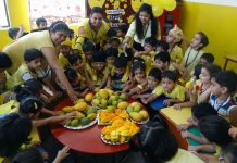 Yellow & Mango Day Celebrated At Adarsh Public Smart School