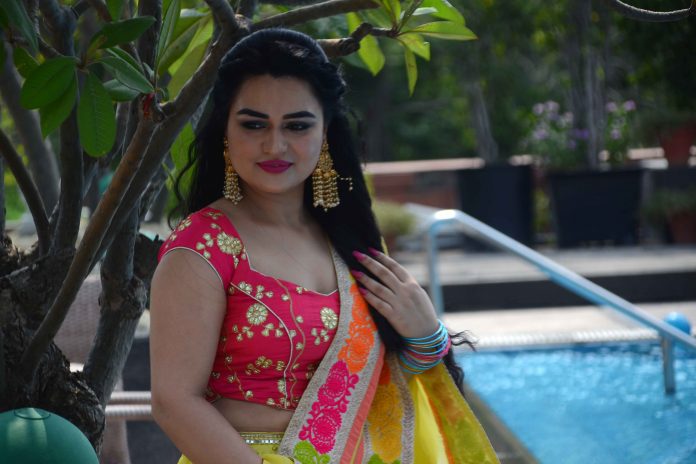 Actress Renee Dhyani In Chandigarh To Promote The Show