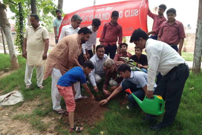 Tree Plantation And Skit Organised On World Population Day