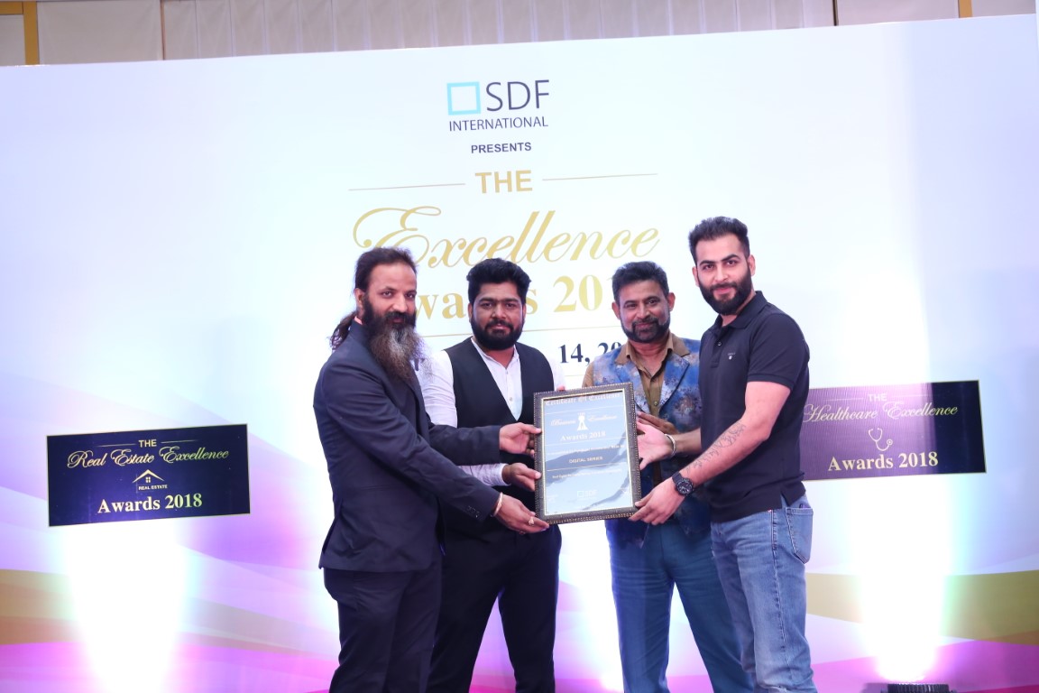 Digital Series awarded as the Best Digital Marketing Agency & Institute of Chandigarh