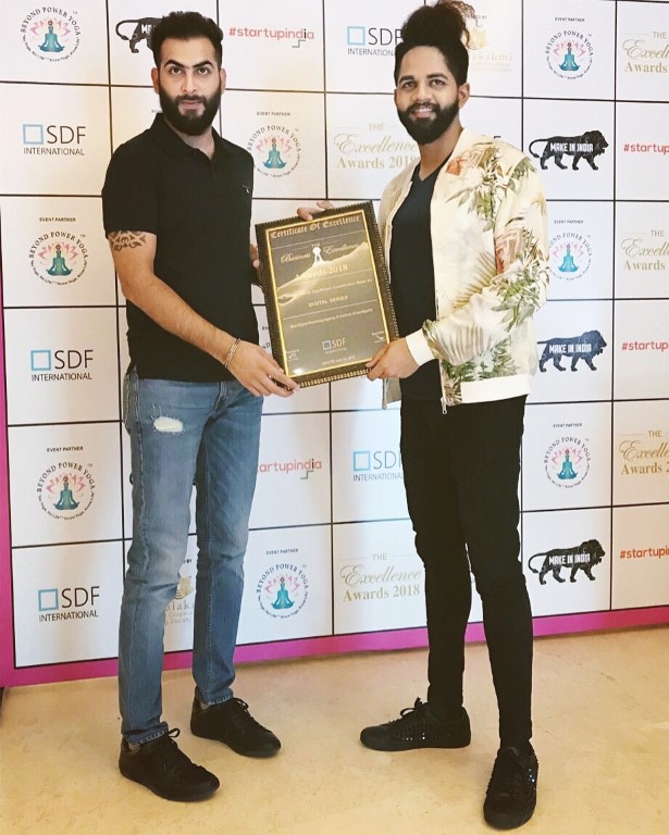 Digital Series awarded as the Best Digital Marketing Agency & Institute of Chandigarh