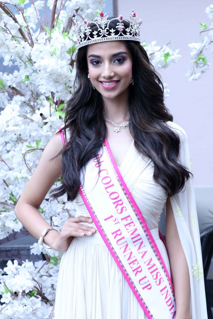 Haryana & Chandigarh Welcomes fbb Colors Femina Miss India 2018 1st RunnerUp Meenakshi Chaudhary