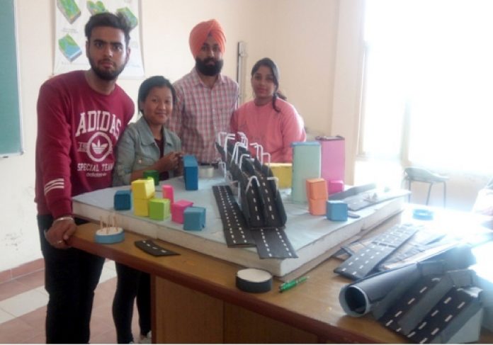 Indo Global Students Designed Unique Flyover