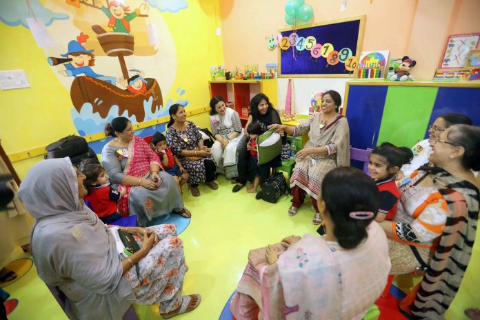 Kinderpillar School Celebrated Gorgeous Grand Mother Day