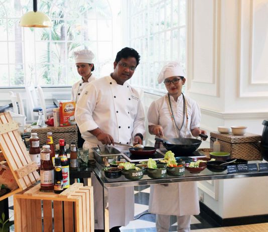 Head Chef Shiiv Parvesh at the Hyatt Big Brunch Weekend at Hyatt Regency Amritsar