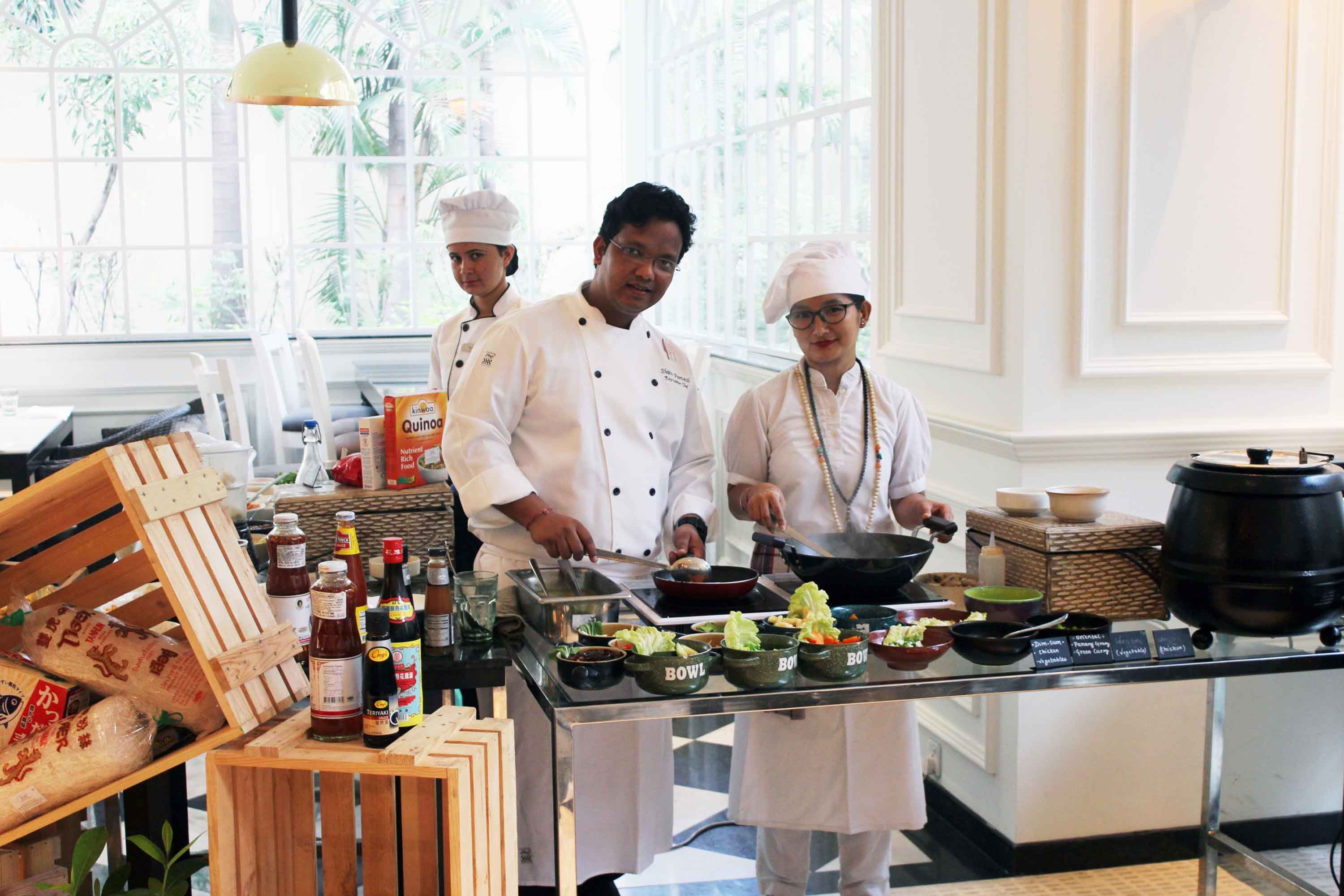 Head Chef Shiiv Parvesh at the Hyatt Big Brunch Weekend at Hyatt Regency Amritsar