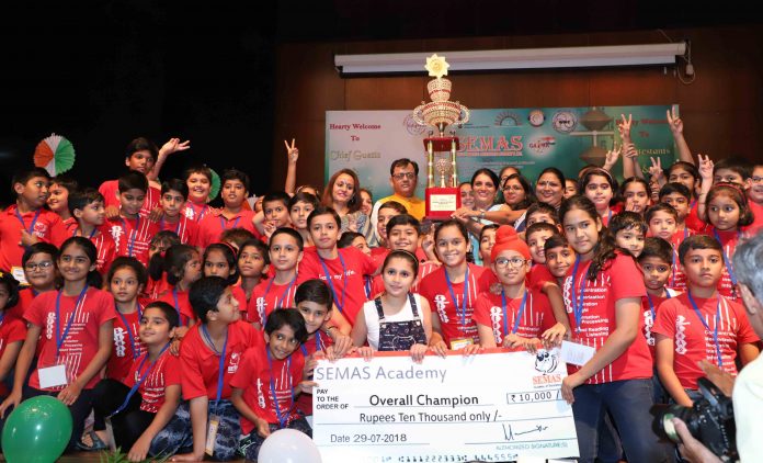 Over 700 Students From Across North India Appear For Abacus Competition