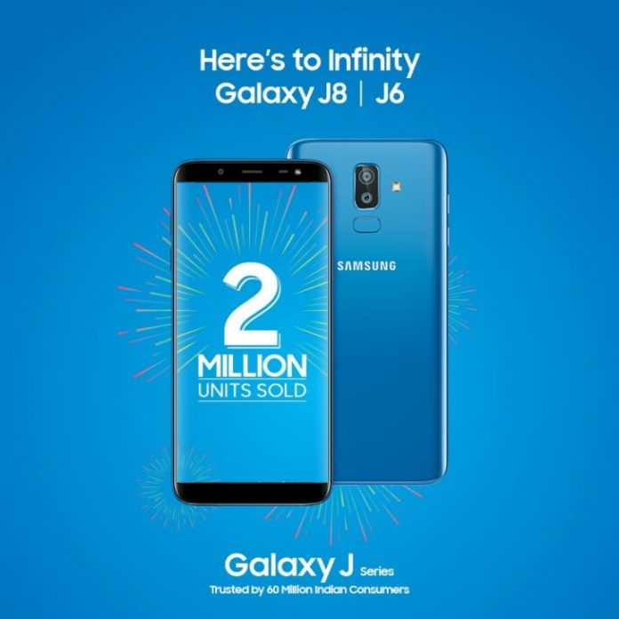 Samsung Sells 2 Million Galaxy J8, J6 Smartphones,