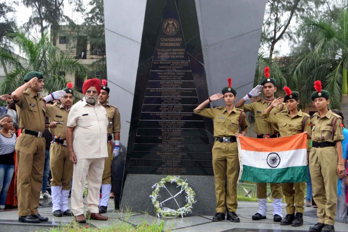 Students Of GJIMT Paid Homage To Martyrs At Martyr’s Pillar