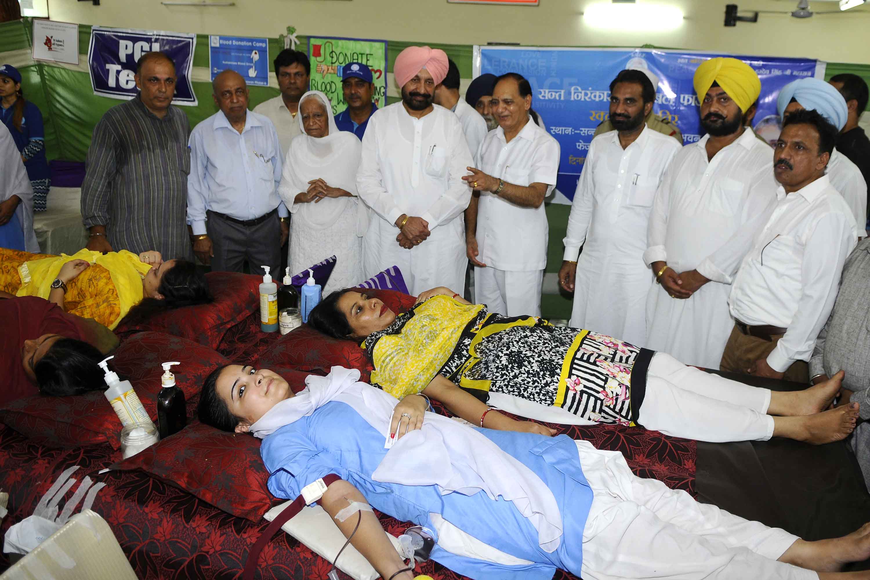 Sant Nirankari Blood Donation camp 