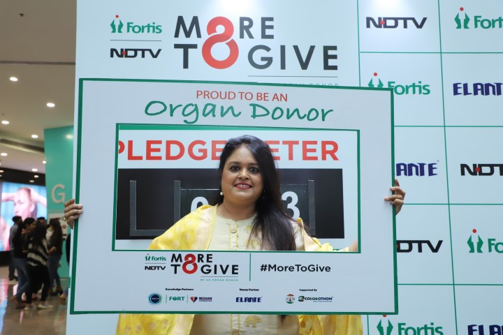 More than 450 people pledge organs at Fortis awareness event on Organ Donation