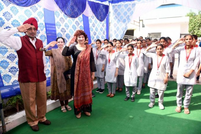 Lt Gen KJ Singh hoists national flag at Tech Mahindra Academy