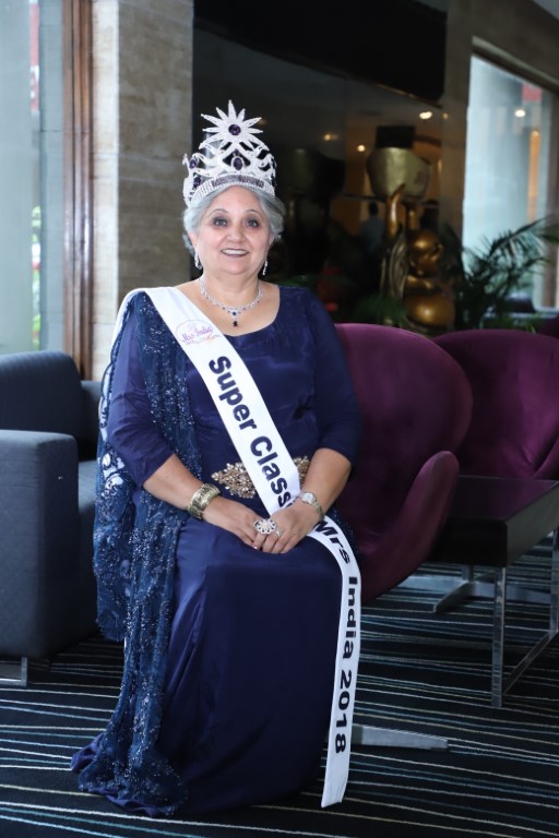 61-Year-Old Jyoti Dogra Makes it Big at Mrs India Pageant