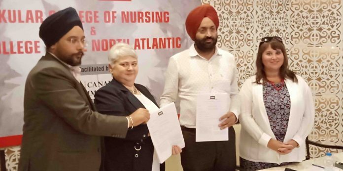 Kular College of Nursing inks MoU with Canada’s College of the North Atlantic