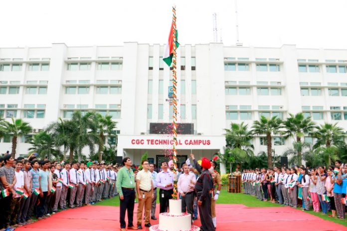 CGC Jhanjeri College celebrated 72th Independence Day