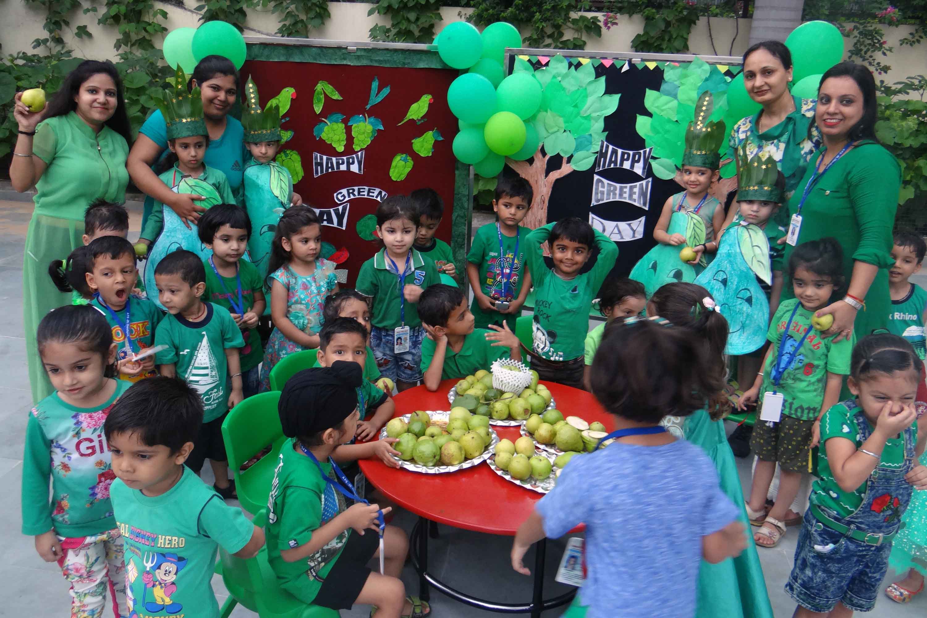 GREEN DAY AT ADARSH SCHOOL