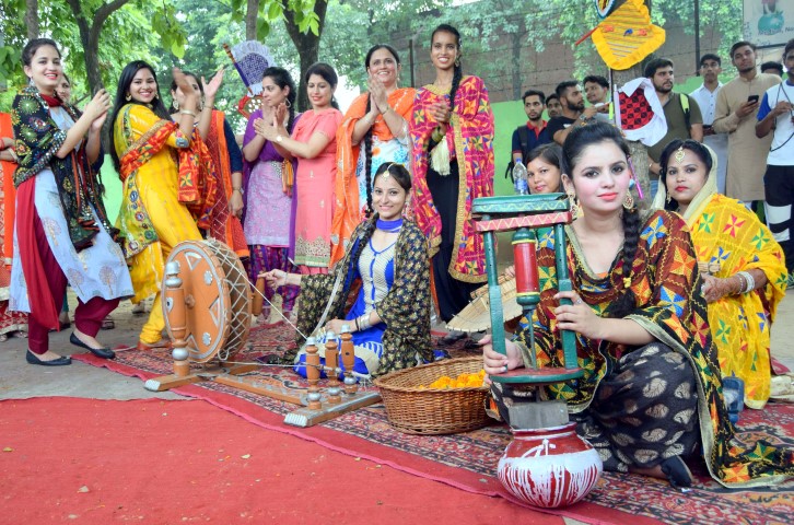 GJIMT organized Teej - the festival of swings