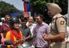 Government Houses Resident Welfare Society, Sector 22 (GH22RWS) organised Helmet Awareness and Road Safety Drive for Women in association with Chandigarh Traffic Police at Aroma Traffic Junction to mark Rakhi celebrations