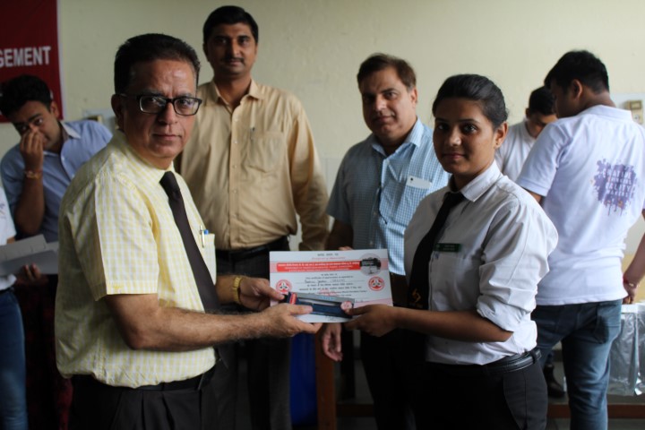 Dr. Ambedkar Institute of Hotel Management organized Blood Donation Camp