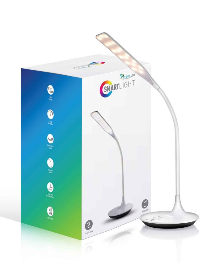 SYSKA LED Unveils Wifi Enabled Smart Table Lamp