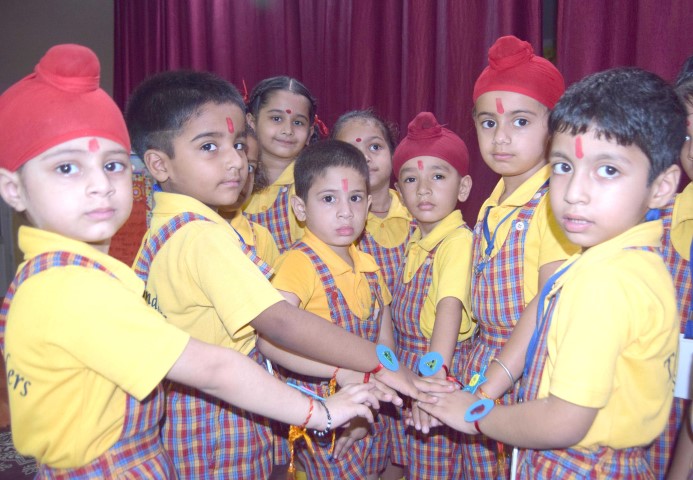 The Holy Wonder Smart School celebrated Raksha Bandhan