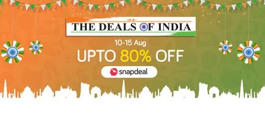 Snapdeal Announces Deals Of India Sale