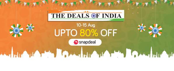 Snapdeal Announces Deals Of India Sale