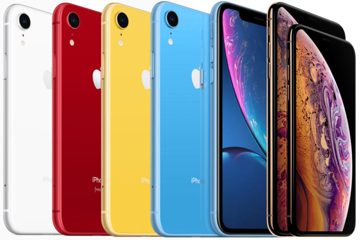 Apple iPhone XR, XS and XS max Price