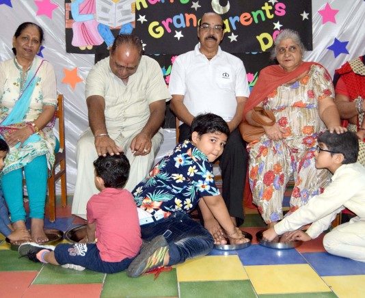 Ashmah International School celebrated Grand Parents Day