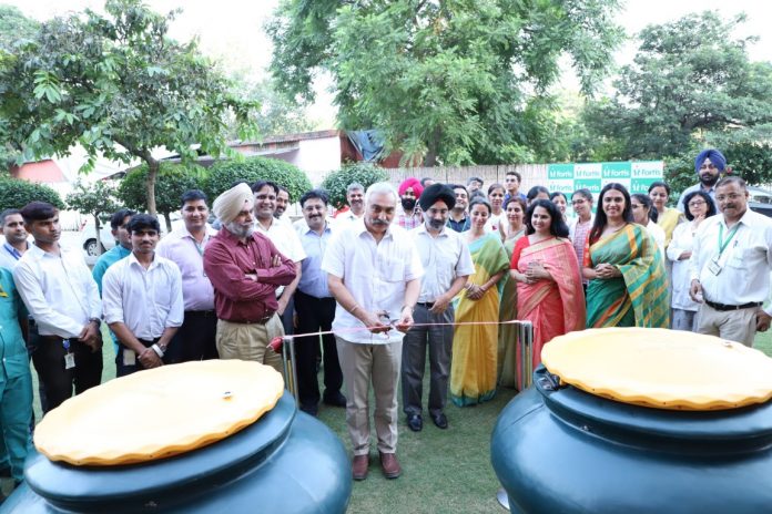 Organic Community Composters installed at Fortis Hospital Mohali