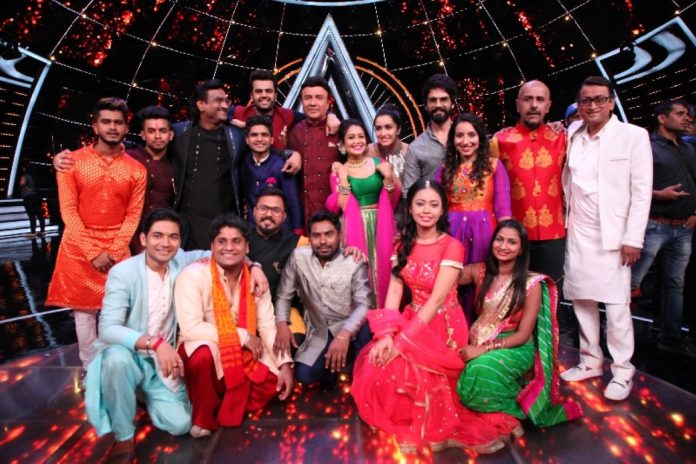 Batti Gul Meter Chhalu on Maha Ganpati special on Indian Idol 10