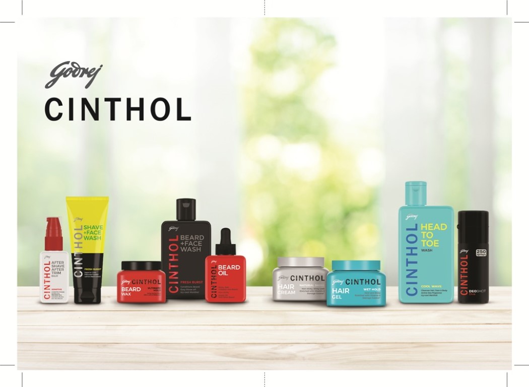 GCPL launches Cinthol's all new Men's Grooming Range